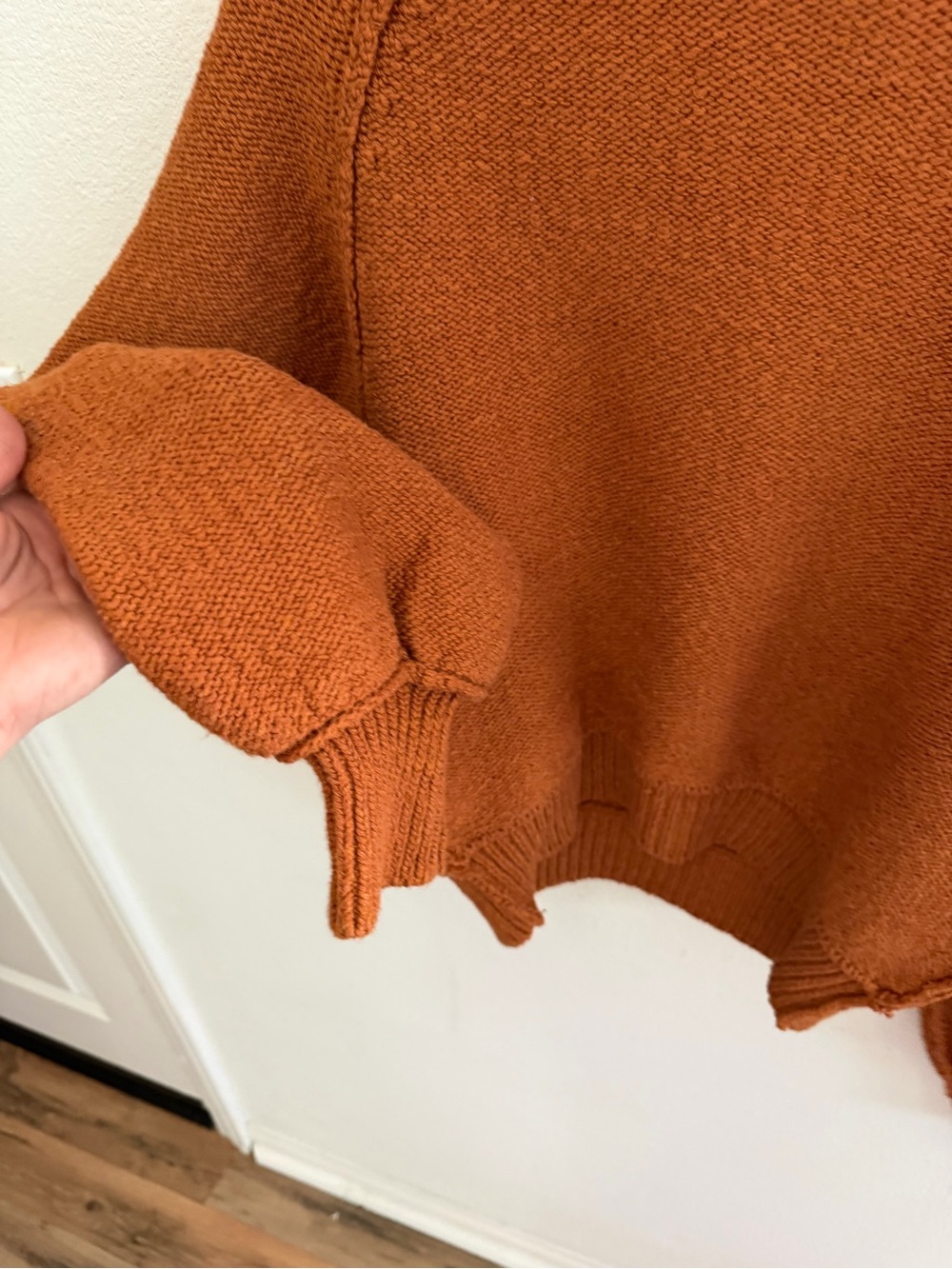 Free People Riley Mock Neck Sweater - Picture 3 of 5